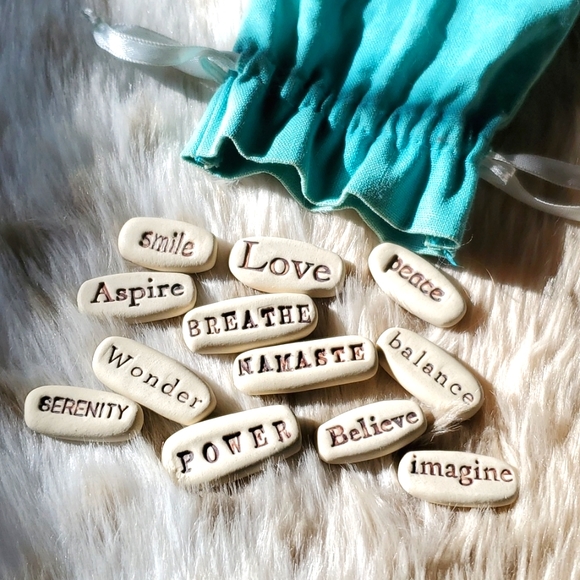 💐Tiny Prints Meditation Tiles - Picture 3 of 5